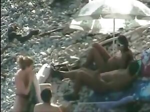 Beach swingers