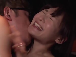 Japanese Housewives Orgy In The Limousine With Allison Moore