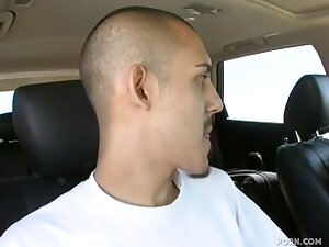 Polishing my step-mom's pussy