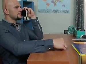 Sophia Leone naughty teen 18+ fucked by the teacher