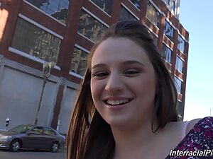Horny Sex Movie Big Tits Wild Show With Interracial Pickups And Elektra Rose